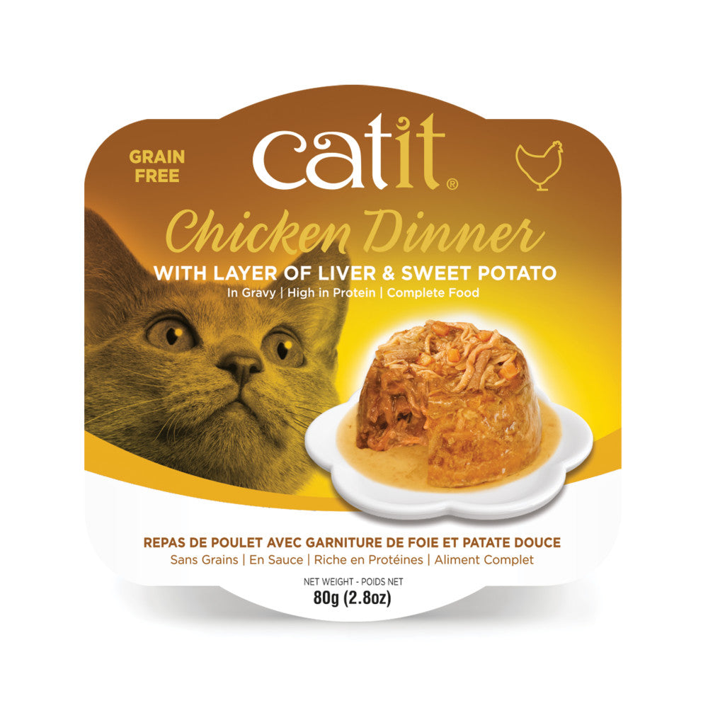 Repas de poulet Catit