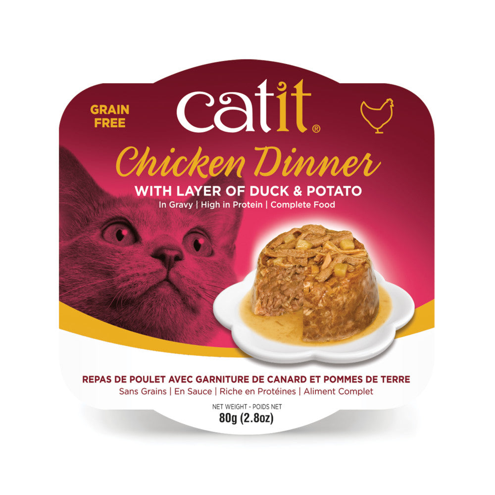 Repas de poulet Catit