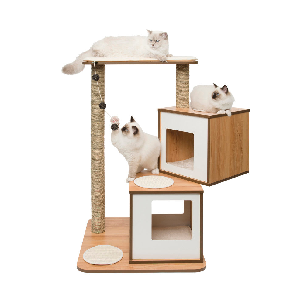 Vesper Cat Furniture V Double Walnut