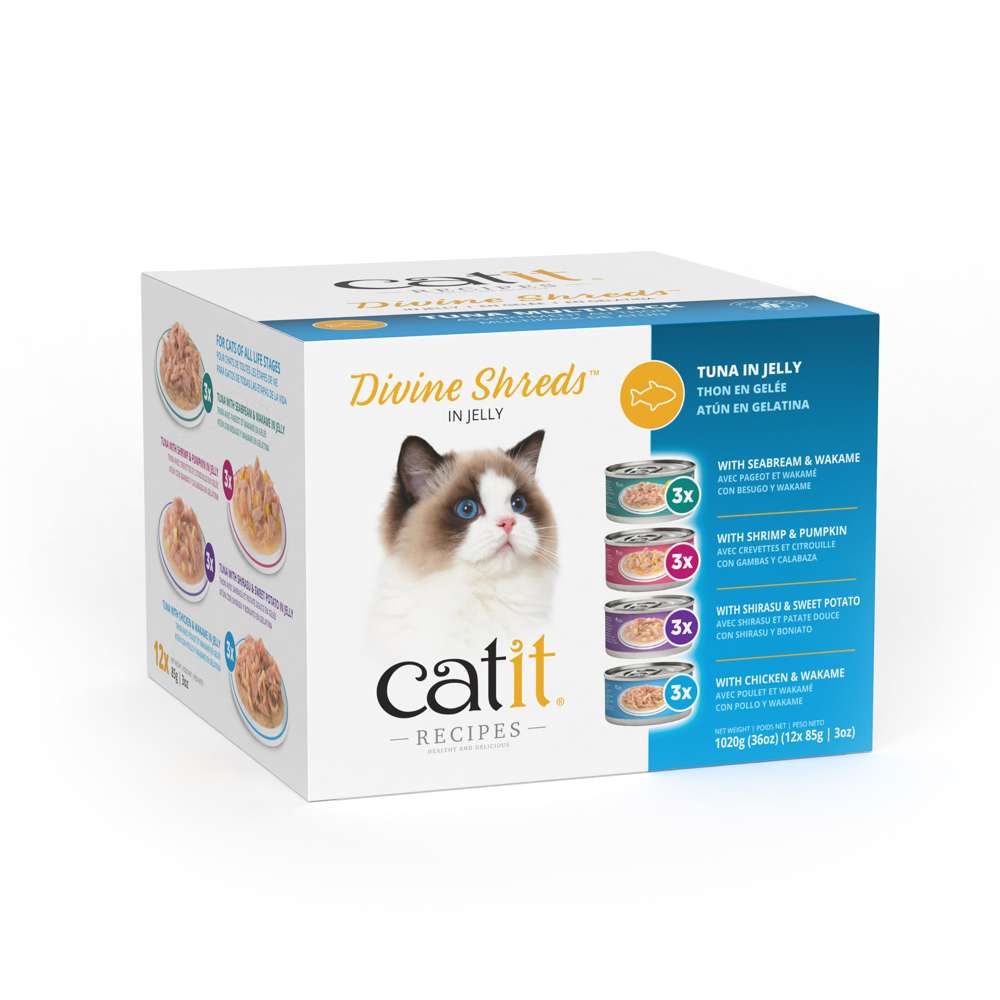 Catit Divine Shreds in Jelly Multipack