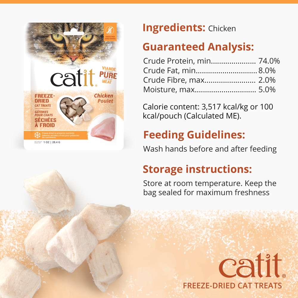 Catit Freeze-Dried Cat Treats
