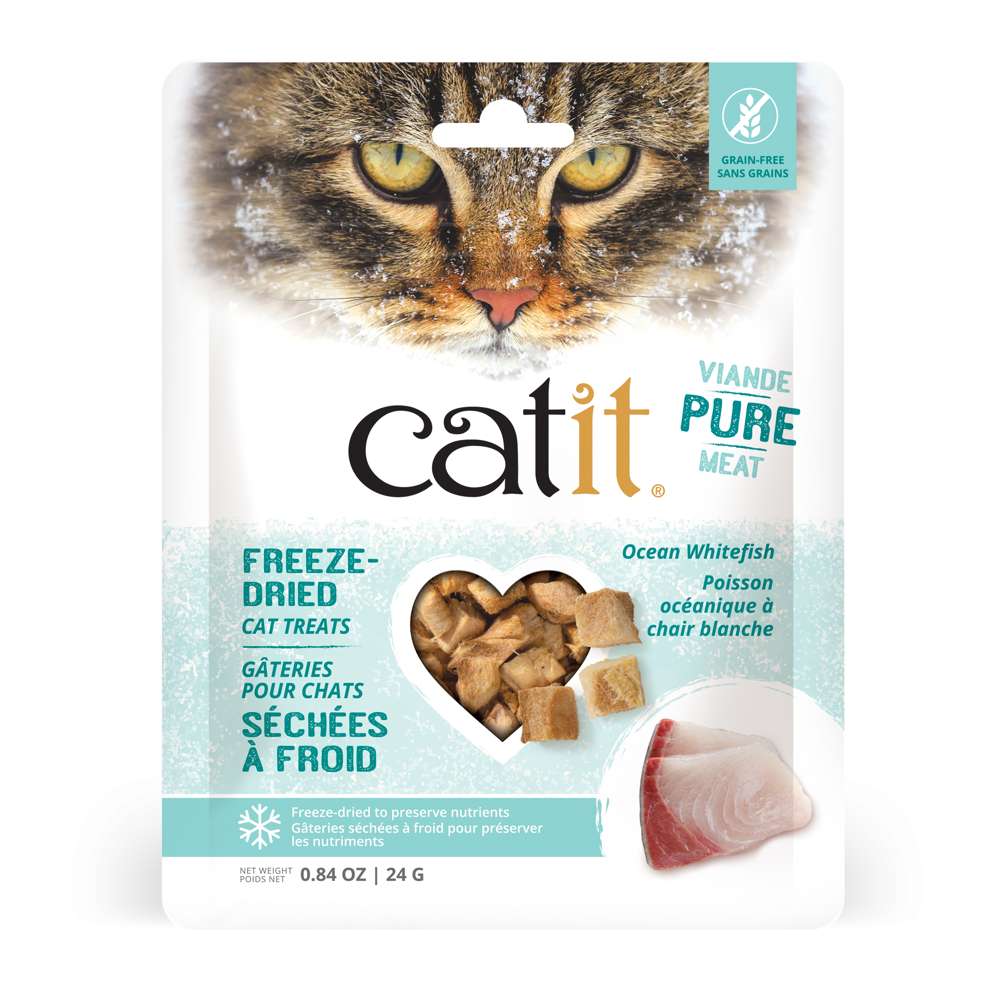Gâteries Catit séchées à froid pour chats