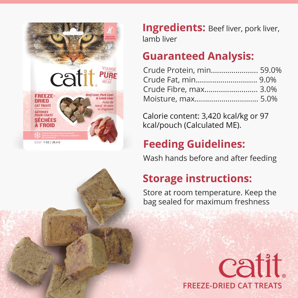 Catit Freeze-Dried Cat Treats