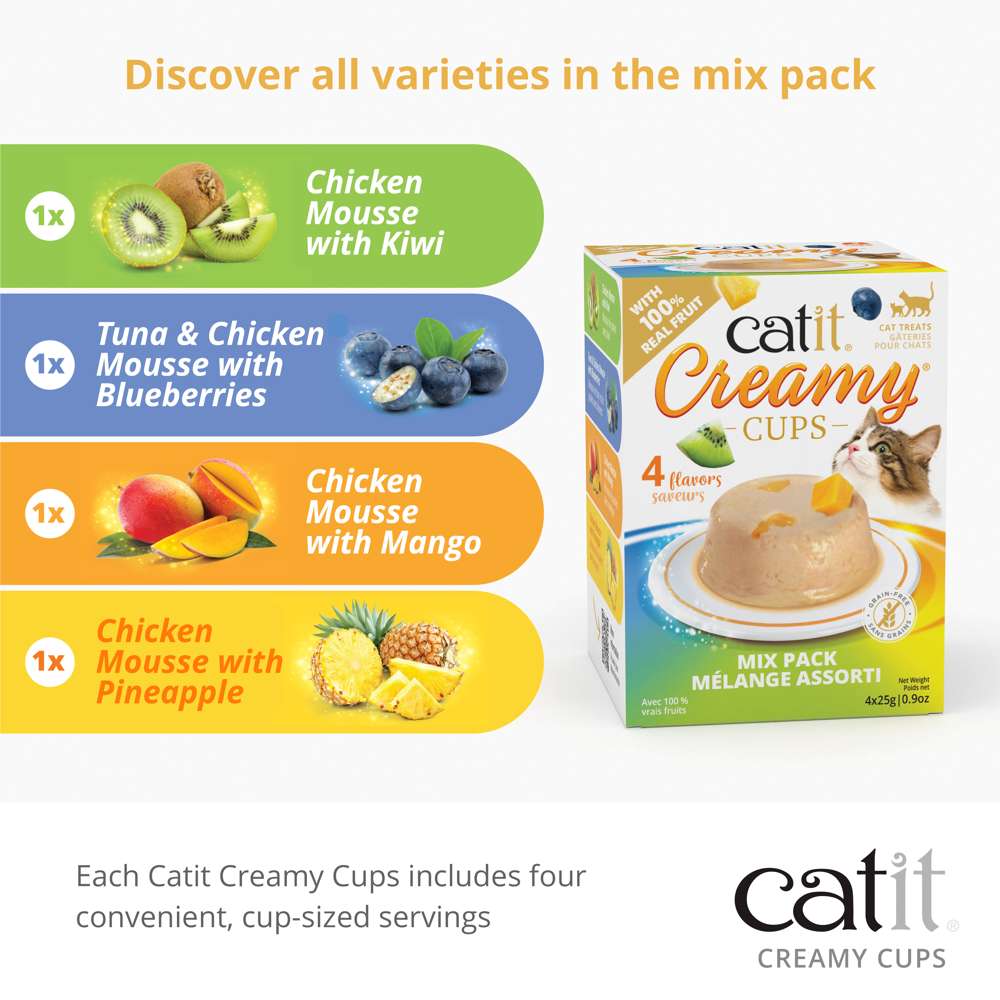 Mousses Catit Creamy Cups
