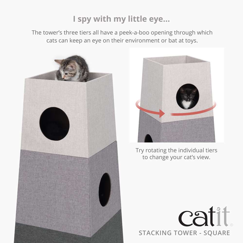 Catit Stacking Tower Square