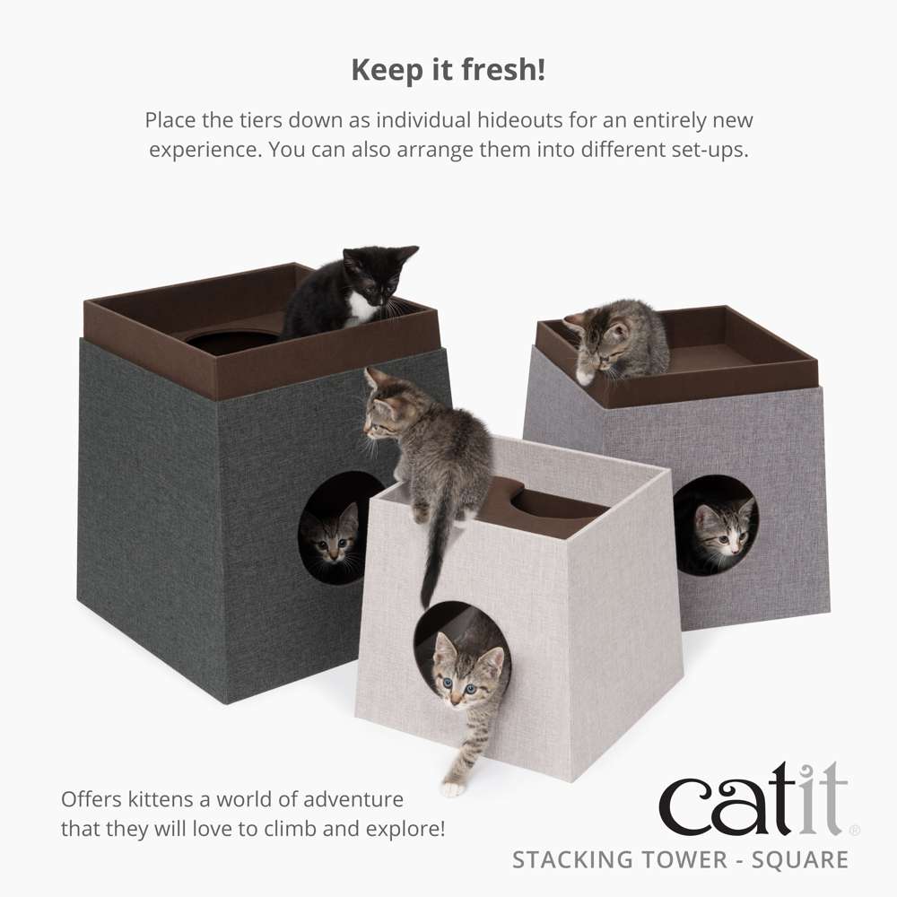 Catit Stacking Tower Square