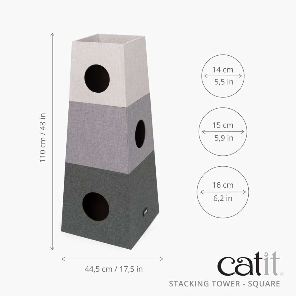 Catit Stacking Tower Square