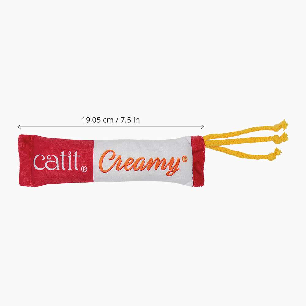 Jouet Catit Creamy en peluche