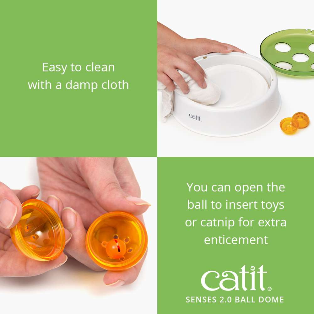 Dôme avec balle Catit Senses