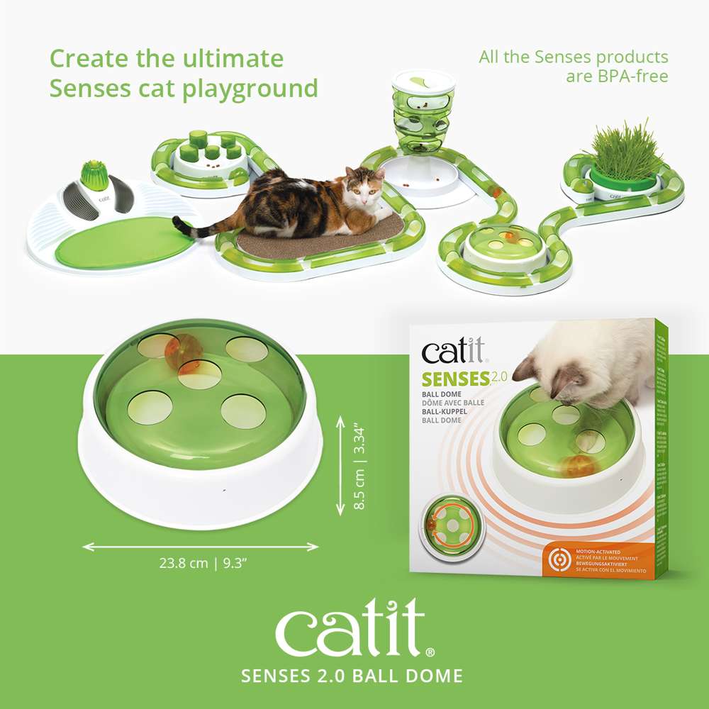 Dôme avec balle Catit Senses