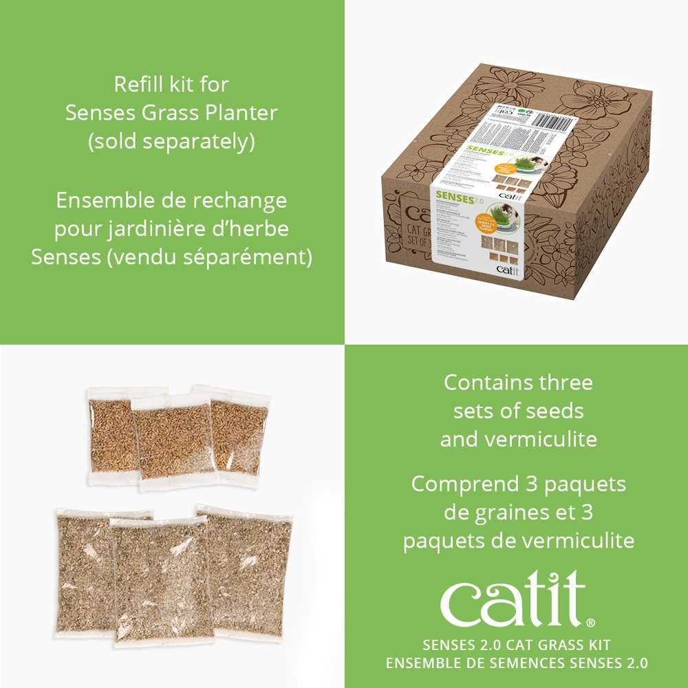 Catit Senses Cat Grass Kit