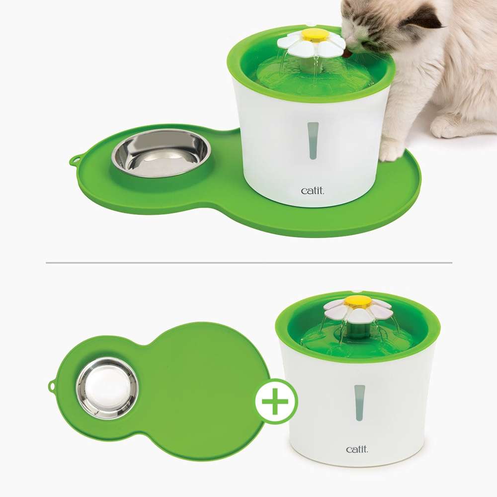 Ensemble d’abreuvoir Catit avec fleur