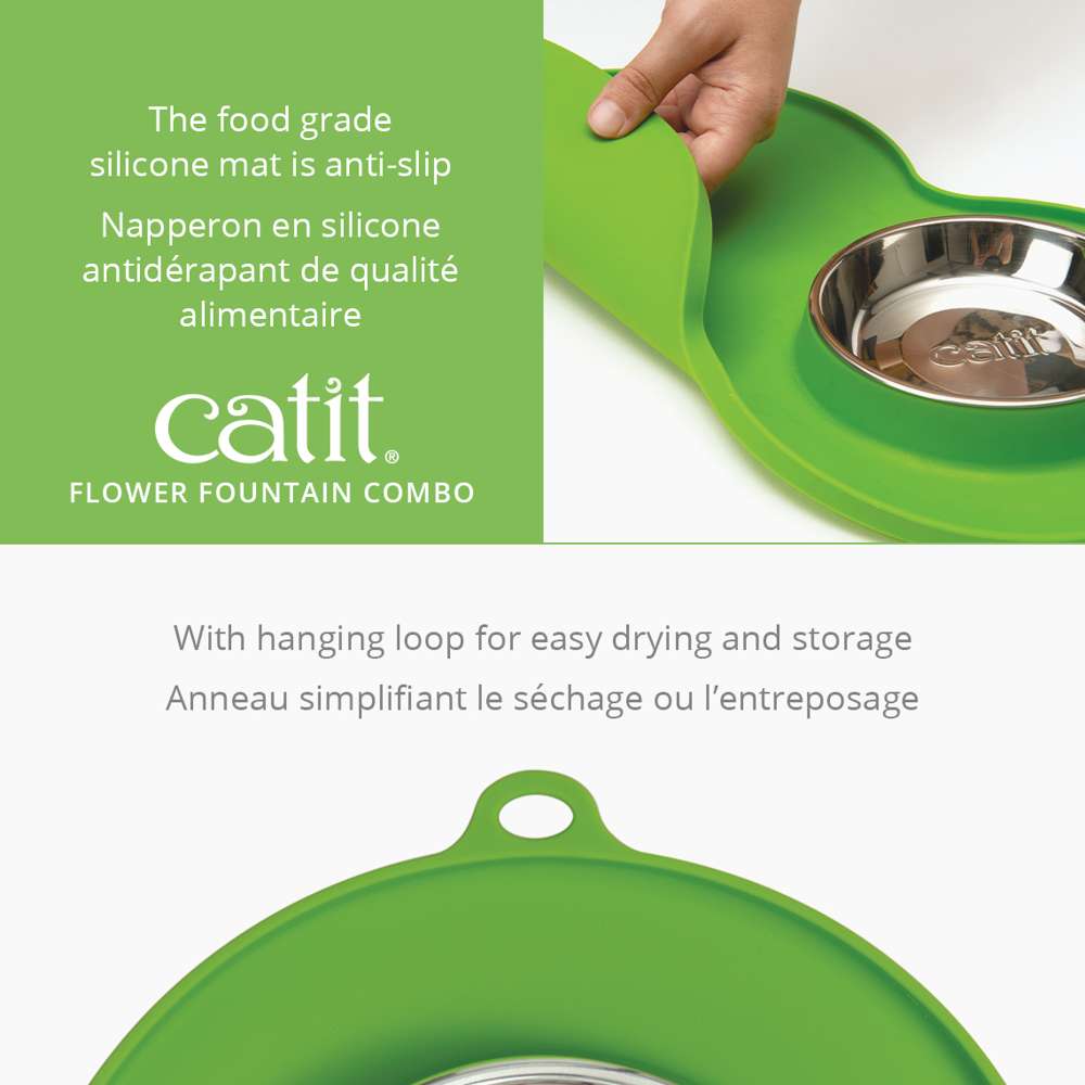 Ensemble d’abreuvoir Catit avec fleur