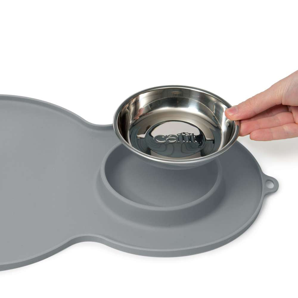Napperon Catit en forme d’arachide - Gris