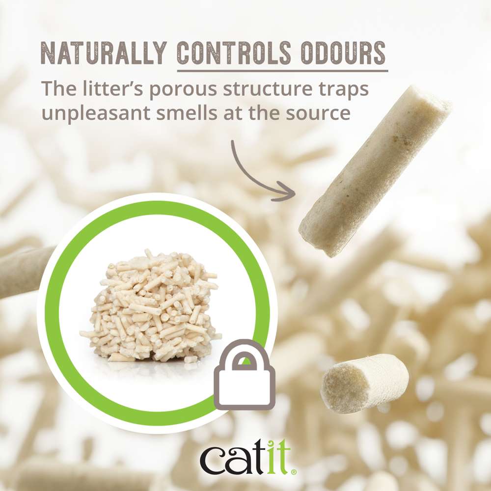 Catit Go Natural Pea Husk Clumping Cat Litter
