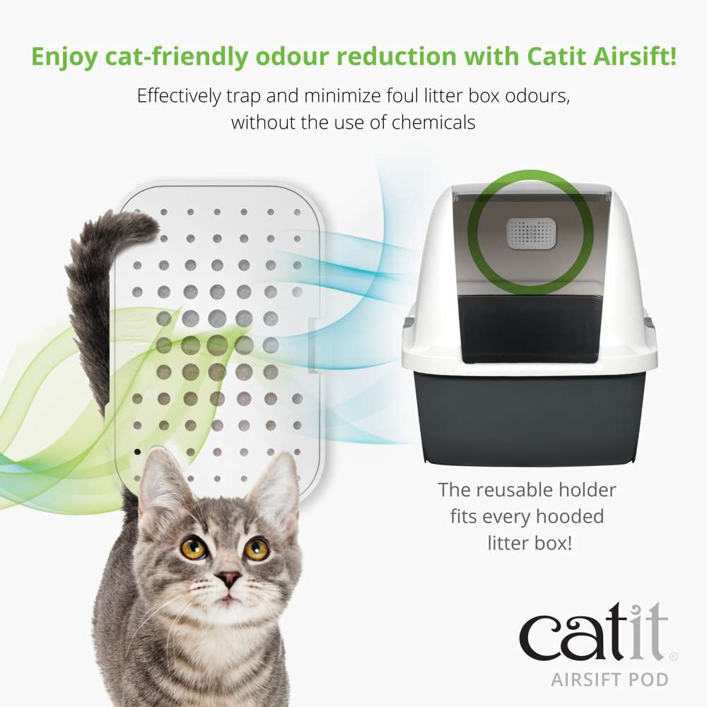 Cartouche Catit Airsift avec filtre à double action réduisant les odeurs