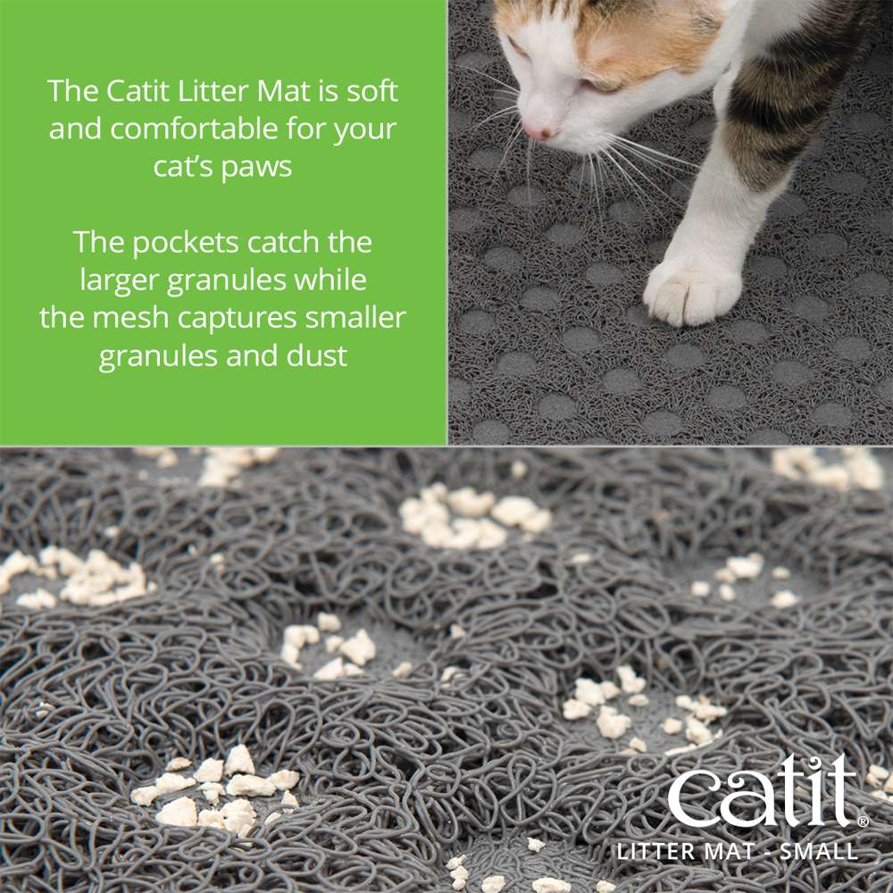 Tapis Catit pour bac à litière – Grand