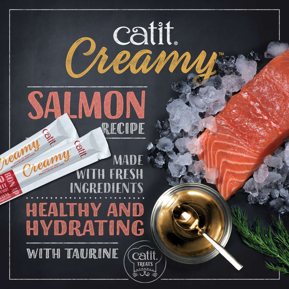 Gâteries Catit Creamy pour chats – paquet de 50