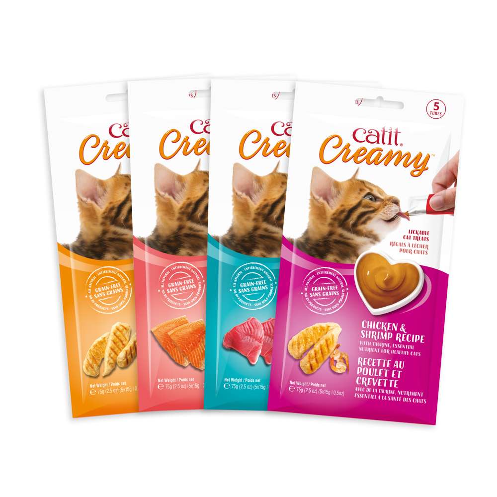 Catit Creamy Cat Treats Pack – Catit Canada - Main Image