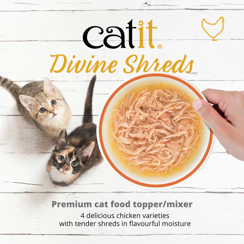 Garniture Catit Divine Shreds – Assortiment