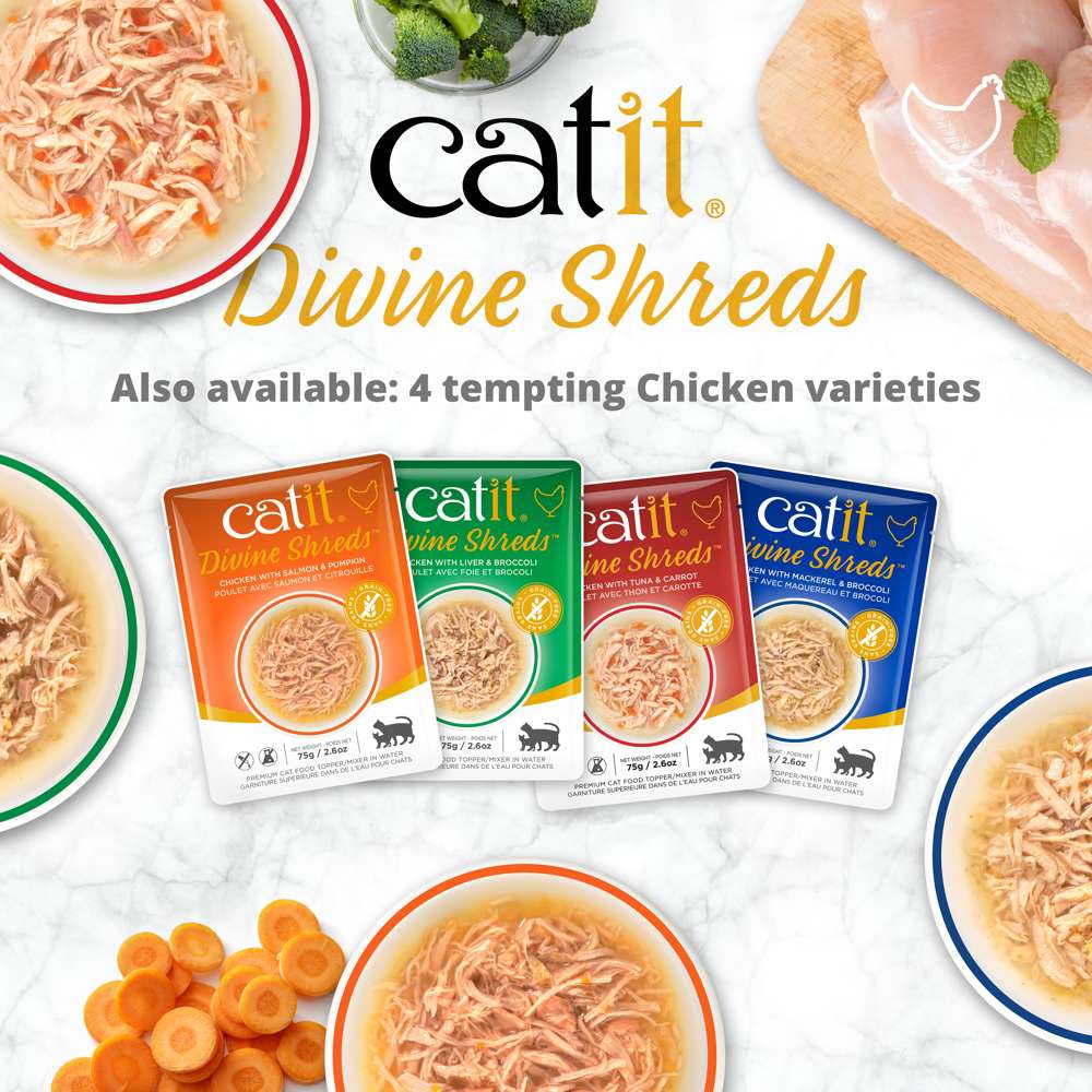 Garniture Catit Divine Shreds – Assortiment