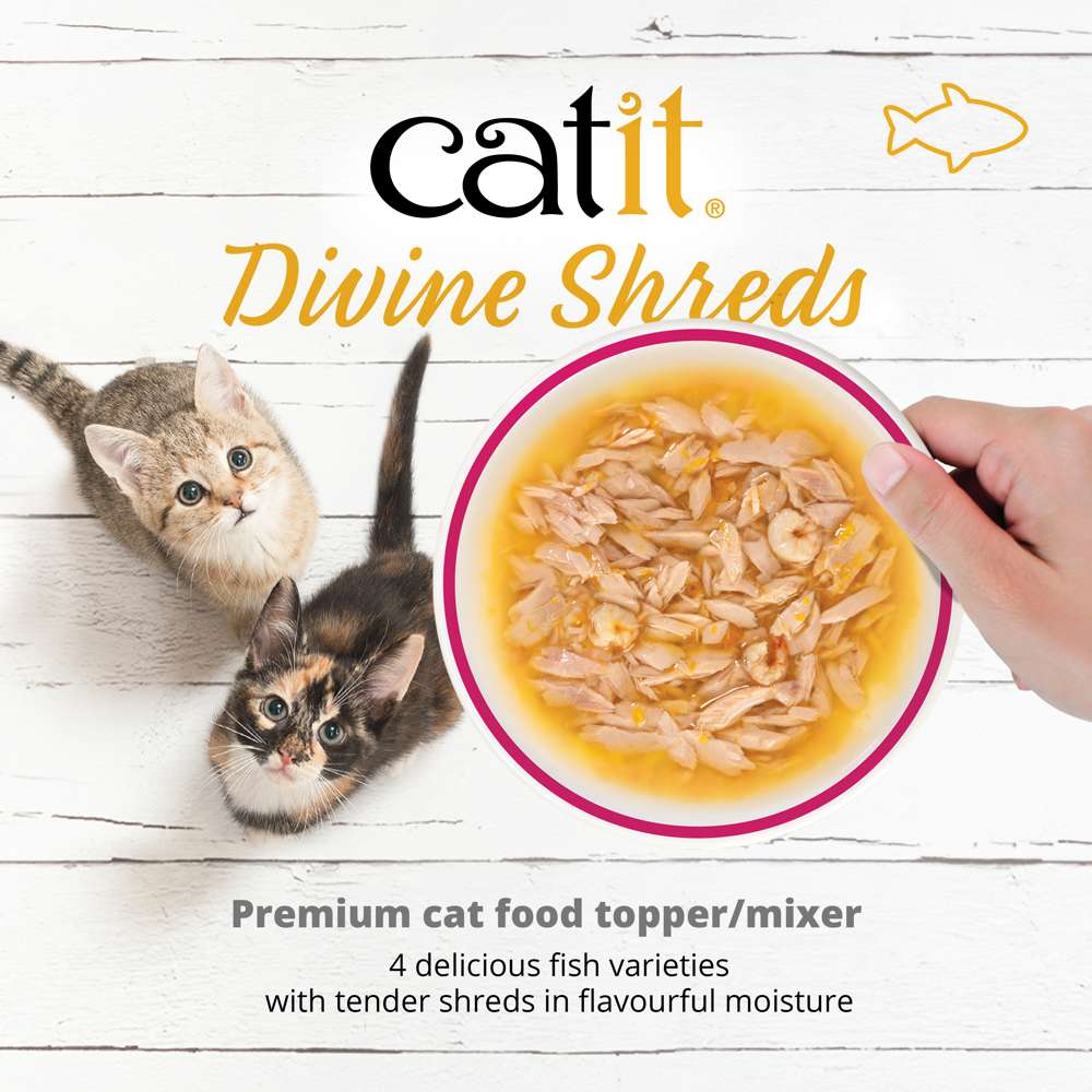 Garniture Catit Divine Shreds – Assortiment