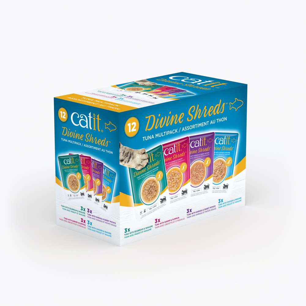 Garniture Catit Divine Shreds – Assortiment