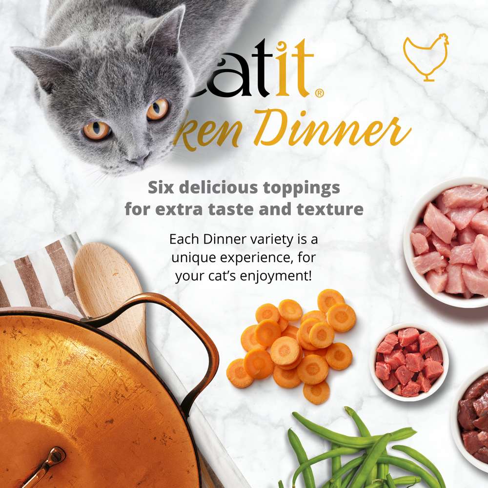 Repas de poulet Catit