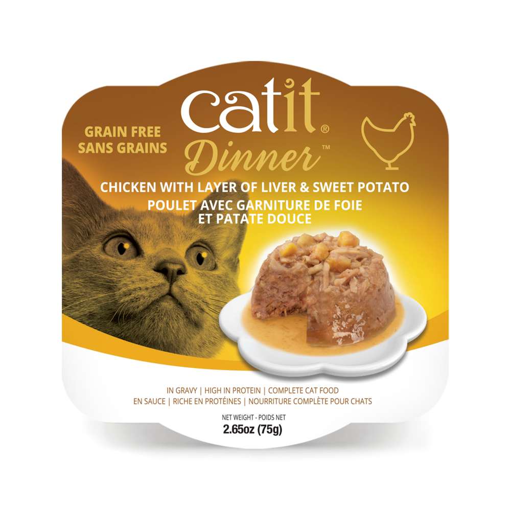 Repas de poulet Catit