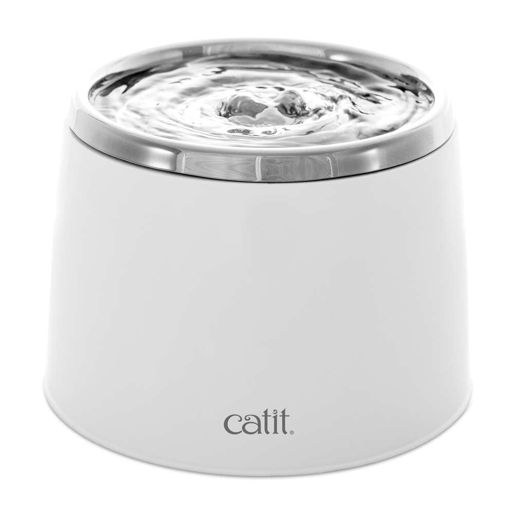 Abreuvoir Catit avec dessus en acier inoxydable