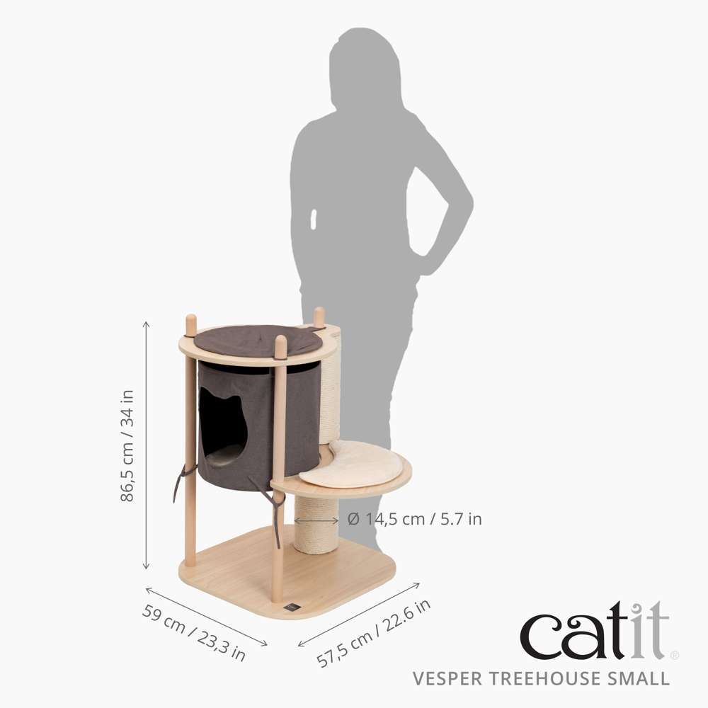 Arbre à chat TreeHouse Vesper – petit