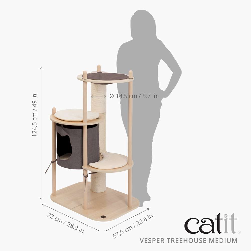 Arbre à chat TreeHouse Vesper – moyen