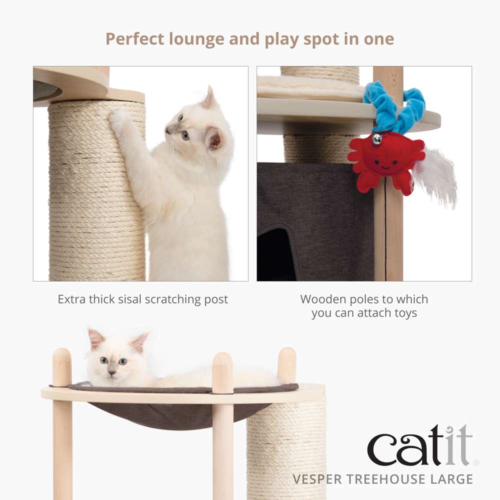 Arbre à chat TreeHouse Vesper – grand