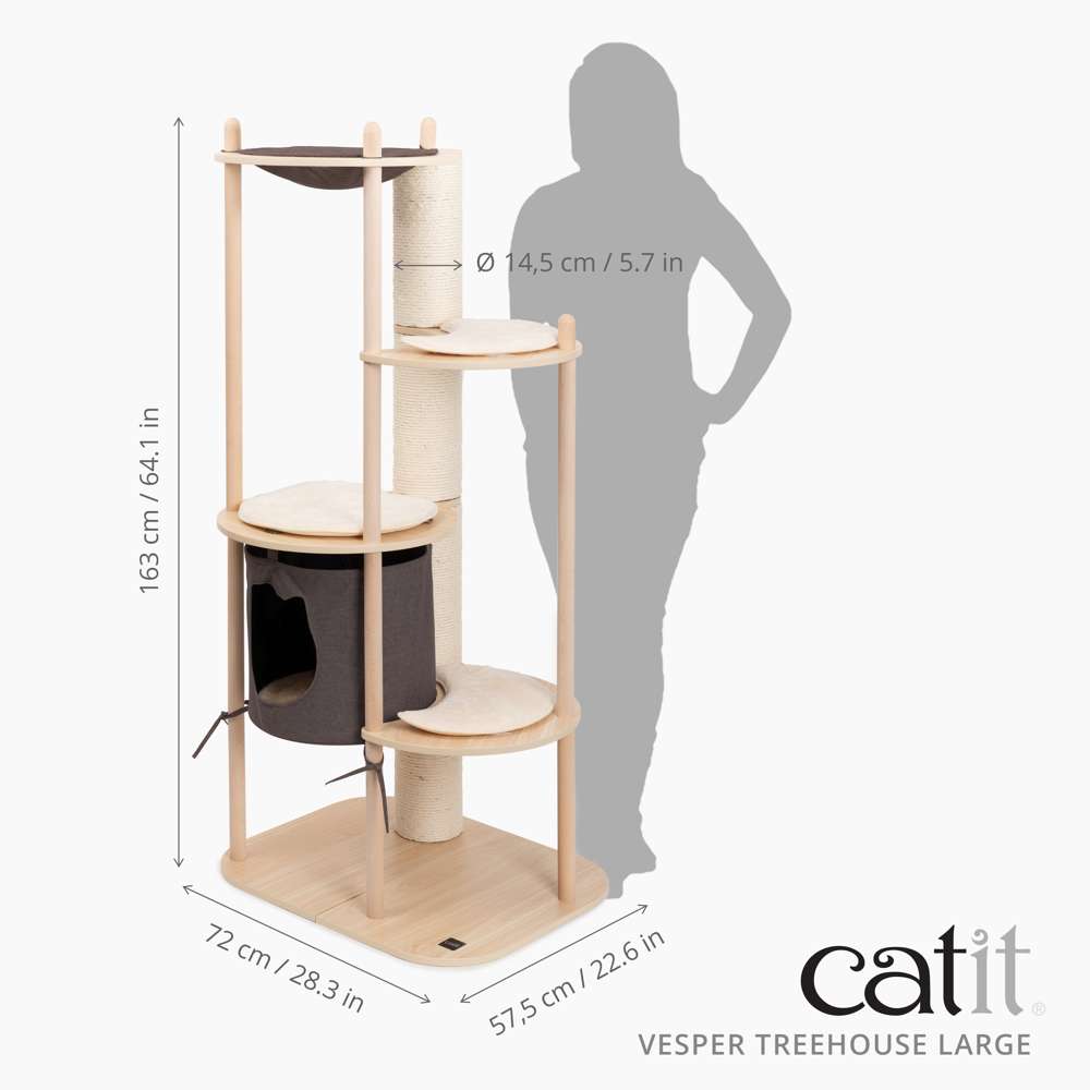 Arbre à chat TreeHouse Vesper – grand
