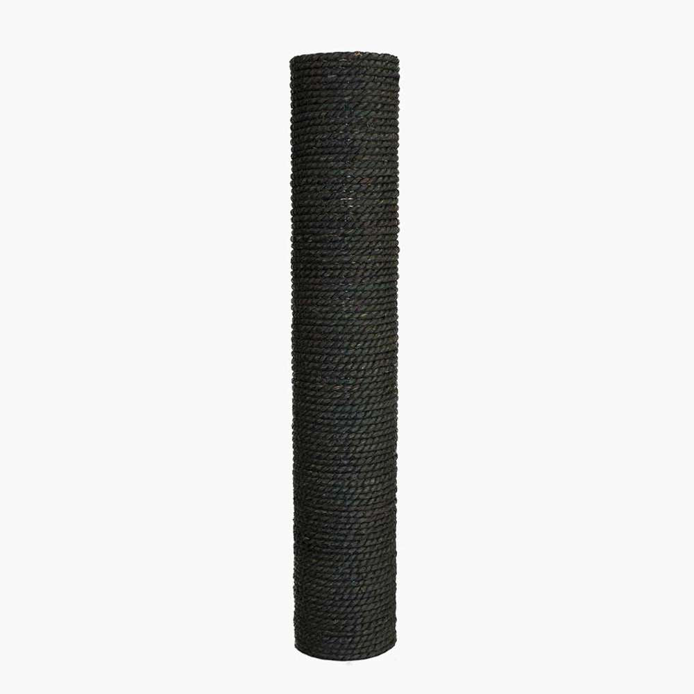Poteau à griffer Vesper en jonc de mer, noir V2 - 8 x 44,5 cm