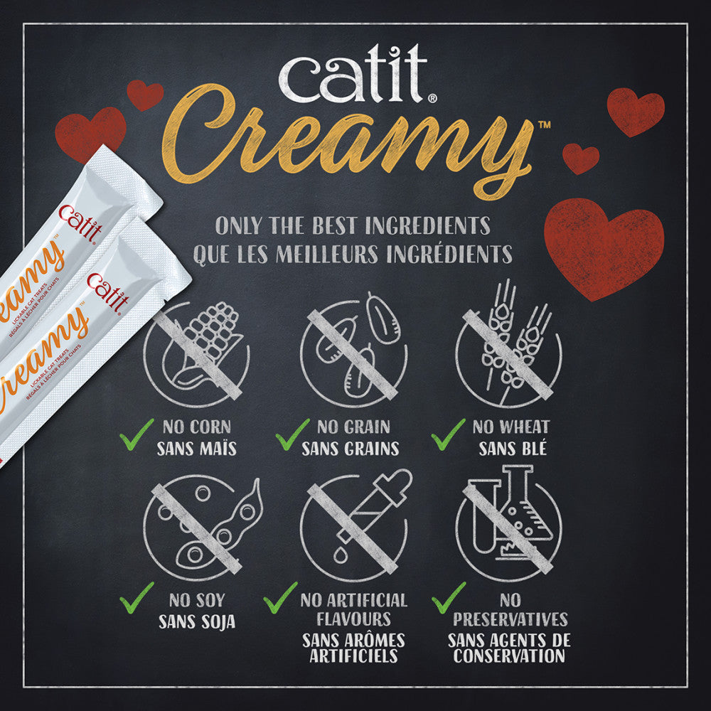 Catit Creamy Cat Treats – 12 Pack