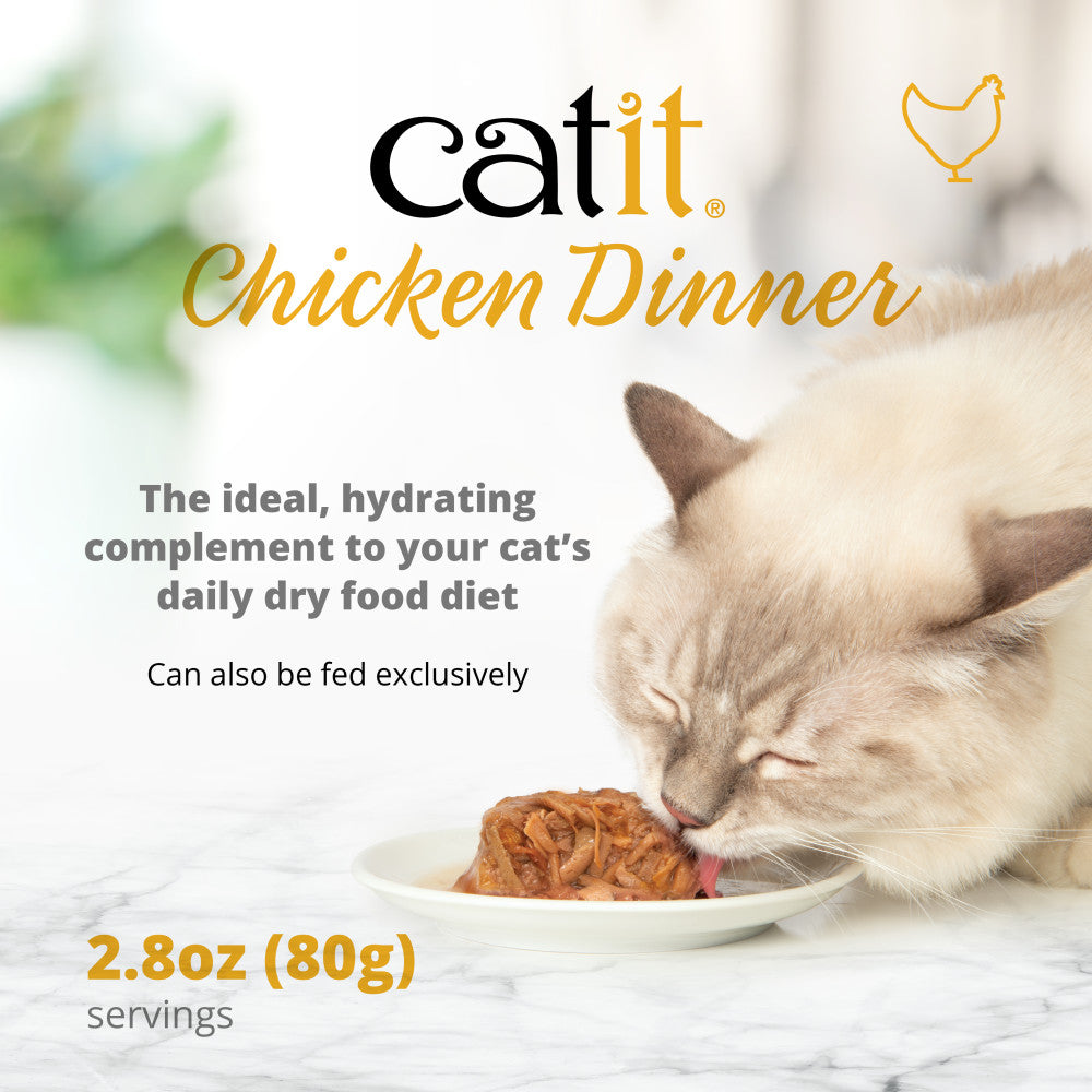 Repas de poulet Catit