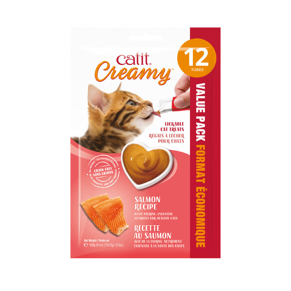 Catit Creamy Cat Treats – 12 Pack