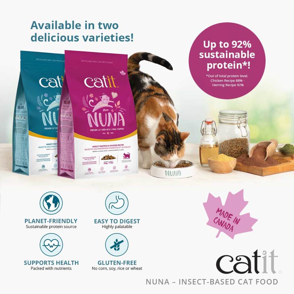 Catit Nuna Insect Protein Based Cat Food