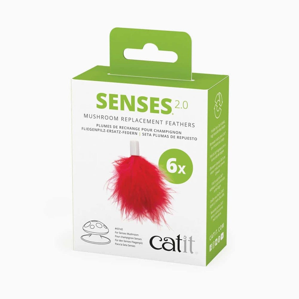 Catit Senses Mushroom Replacement Feathers