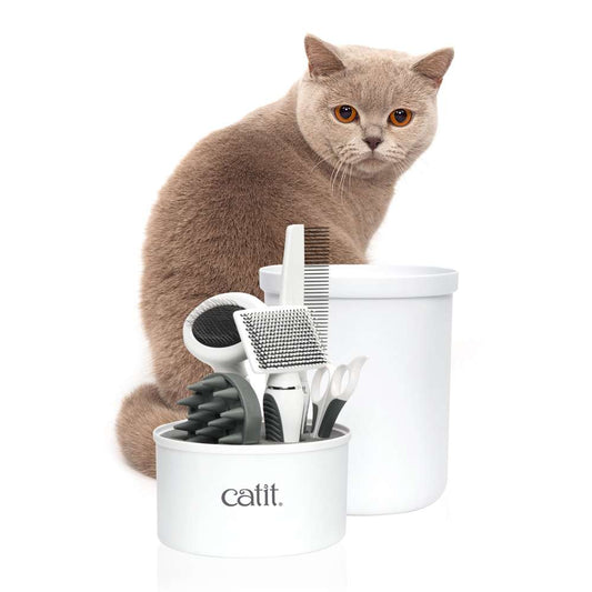 Trousse de toilettage pour chats à poil court