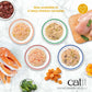 Garnitures Catit Divine Shreds en gelée – Thon – paquet de 4
