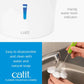 Ensemble d’abreuvoir Catit avec fleur et dessus en acier inoxydable