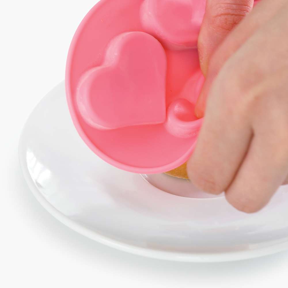 Moule Catit en silicone en forme de cœur