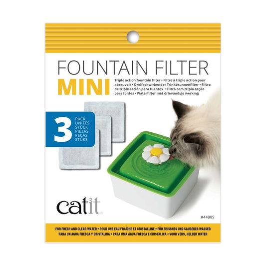 Filtres à double action pour mini abreuvoir Catit - paquet de 3