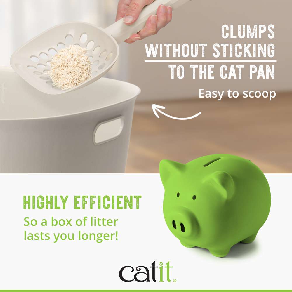 Catit Go Natural Pea Husk Clumping Cat Litter