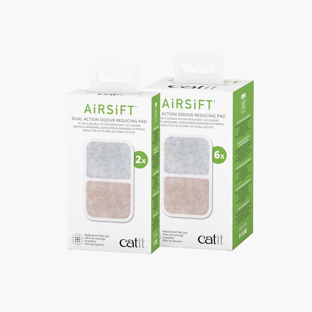 Filtre Catit Airsift à double action réduisant les odeurs