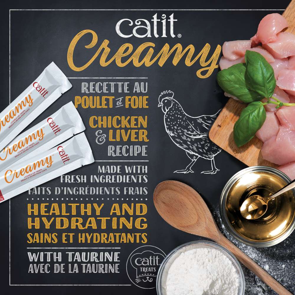 Catit Creamy Cat Treats 12 Pack