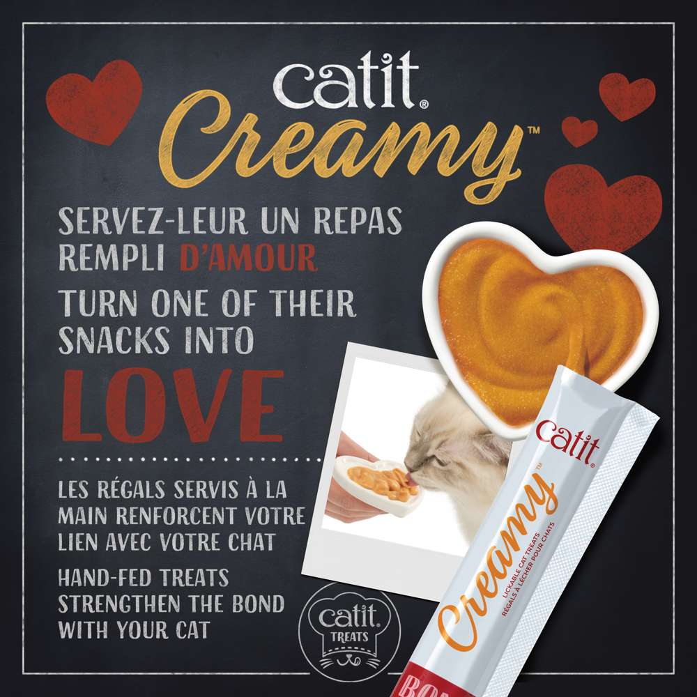 Catit Creamy Cat Treats 12 Pack
