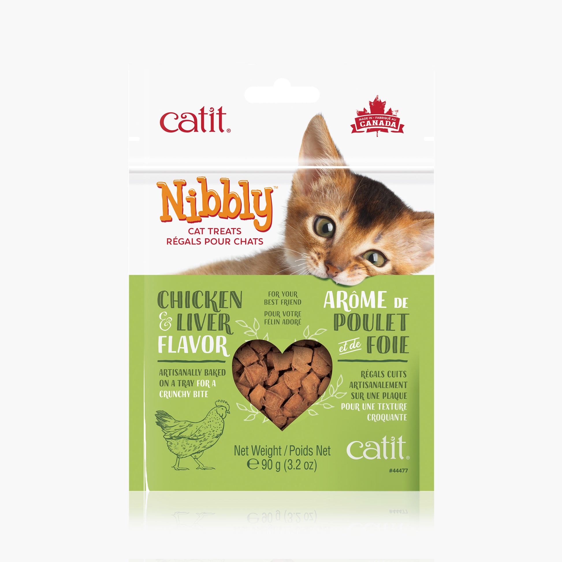 Nibbly Chicken Liver Cat Treats Packaging